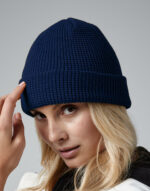 Organic Cotton Waffle Beanie – Image 4