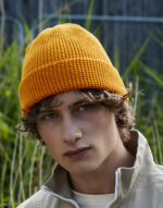 Organic Cotton Waffle Beanie – Image 2