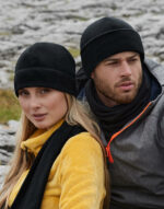 Recycled Fleece Cuffed Beanie – Image 4