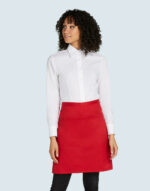 BRUSSELS - Short Bistro Apron with Pocket