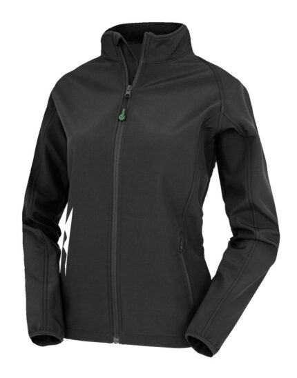 Women's Recycled 2-Layer Printable Softshell Jkt