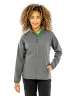 Women's Recycled 2-Layer Printable Softshell Jkt – Image 3