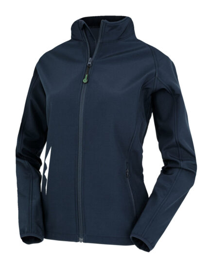 Women's Recycled 2-Layer Printable Softshell Jkt