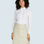 BRUSSELS - Short Recycled Bistro Apron with Pocket