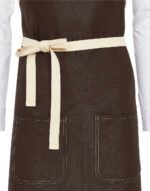 SANTORINI - Contrasted Bib Apron with Pocket – Image 4