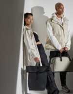 Matte PU Rolltop Backpack – Image 3