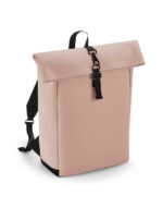 Matte PU Rolltop Backpack – Image 4