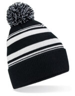 Striped Fan Beanie – Image 2