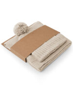 Knitted Scarf and Beanie Gift Set – Image 3