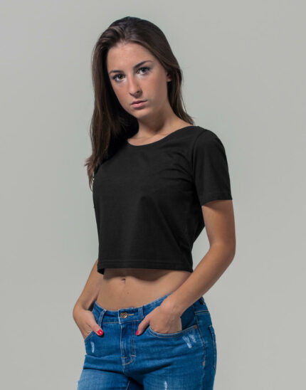 Ladies Cropped Tee