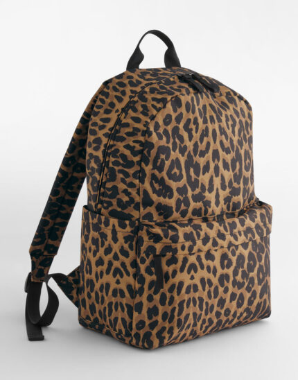 Leopard Print Backpack