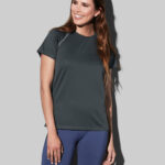 Damski T-shirt Active 140 Team Raglan