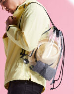 Przeźroczysty worek gimnastyczny