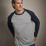 Baseball Tee z długimi rękawami