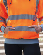 Odblaskowa bluza z kapturem Hi-Vis "Cork" - obrazek 5