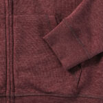 Damska bluza z kapturem na zamek - obrazek 6