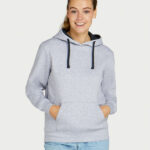 Damska bluza z kapturem Originals Contrast