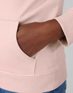 Damska Bluza Kapturem Na Zamek Organic Inspire - obrazek 3