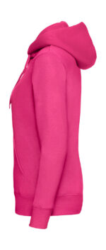 Damska bluza z kapturem na zamek - obrazek 2