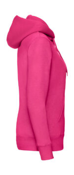 Damska bluza z kapturem na zamek - obrazek 4