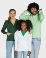 Męska bluza na zamek z kapturem - obrazek 3