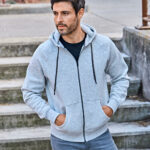 Bluza na zamek z kapturem