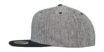 Czapka z daszkiem Melange Solid Snapback - obrazek 4