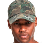 Czapka z daszkiem Low Profile Camo Washed