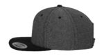 Czapka z daszkiem Chambray-Suede Snapback - obrazek 6