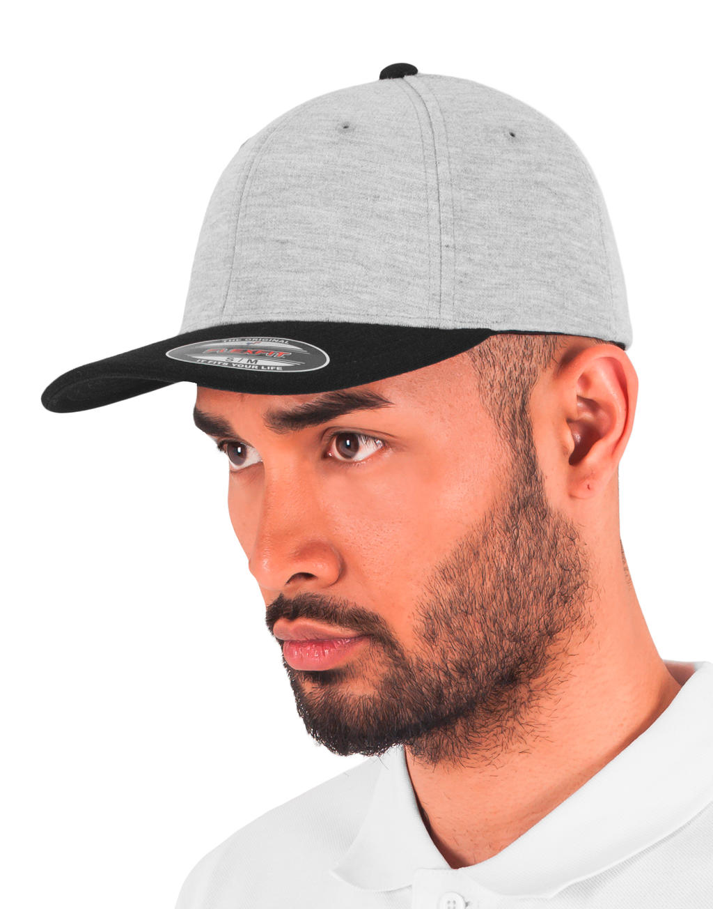 646_68_141_m-2023_01.jpg Czapka z daszkiem Flexfit Double Jersey 2-Tone - obrazek 1