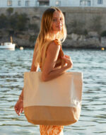 Torba Xl Z Juty I Bawełny Base