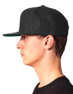 Czapka z daszkiem Melton Wool Snapback - obrazek 2