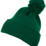 Czapka Cuffed Pom Pom Knit