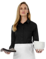 Bluzka Black Tie Elastane z długimi rękawami - obrazek 3