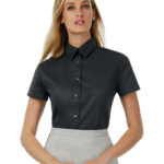 Bluzka Sharp Twill z krótkimi rękawami