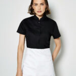Bluzka Tailored Fit Mandarin Collar