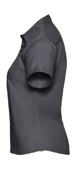 Bluzka damska Twill z krótkimi rękawami - obrazek 3