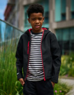 Dziecięcy 3-warstwowy Softshell z kapturem Ablaze