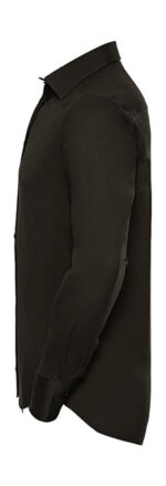 Dopasowana koszula z długimi rękawami - obrazek 4