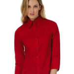 Bluzka Milano/women Popelin Shirt 3/4 sleeves