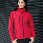 Damski softshell z kapturem TX Performance