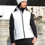 Damski bezrękawnik Softshell Printable