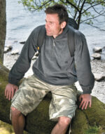 Bluza z polaru z krótkim zamkiem - obrazek 6