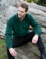 Bluza z polaru z krótkim zamkiem - obrazek 4