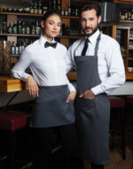 Fartuch Basic z kieszeniami - obrazek 4