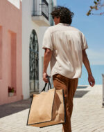 Torba jutowa na zakupy - obrazek 3