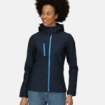 Damski Softshell Z Kapturem 3 Warstwowy Venturer