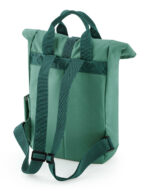 Mini Plecak Z Recyklingu Roll-Top Laptop - obrazek 5