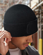 Czapka Beanie Recycled z naszywką