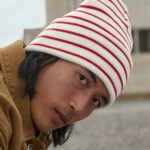 Czapka Beanie w paski
